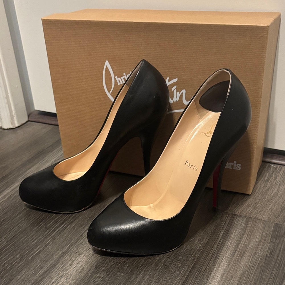 Christian Louboutin Black 120 mm Heels